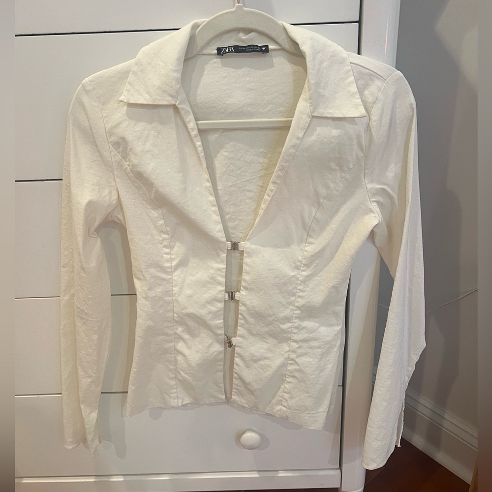 Zara Cream Long Sleeve